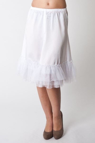 Petticoat Zoey, weiß
