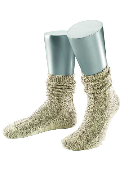 Trachten Socken Würzburg, beige