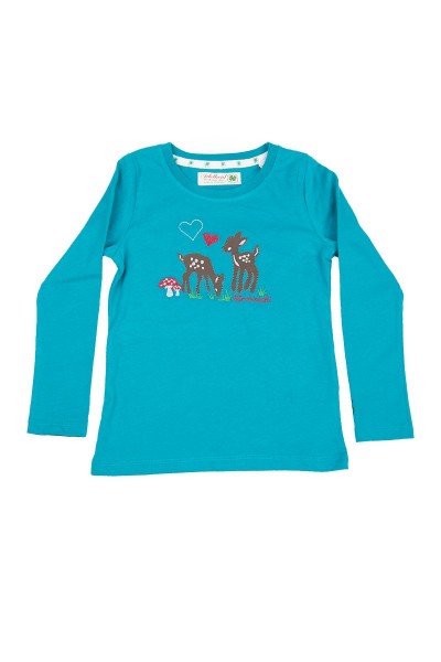 Trachtenshirt Märchenhaft, türkis