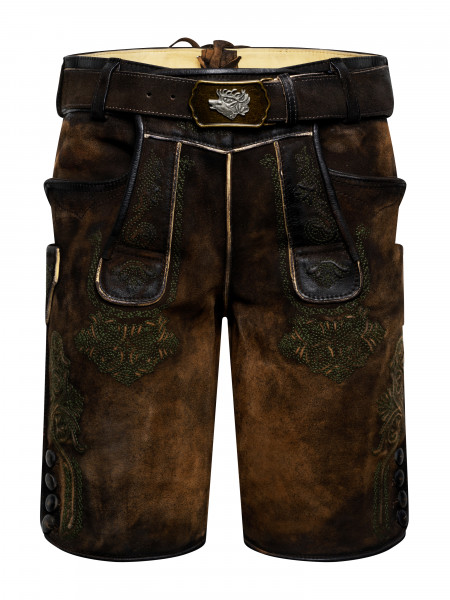 Kurze Lederhose Anton, moor