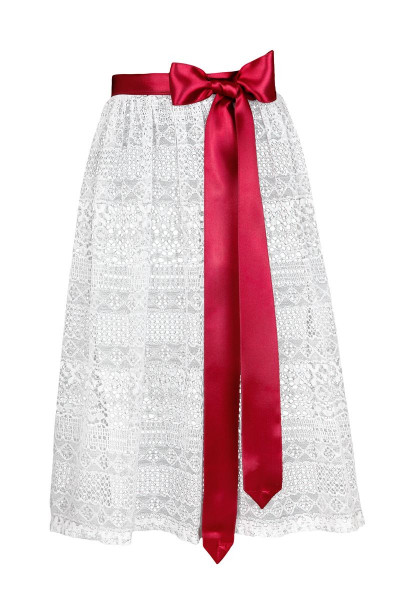 Dirndl Apron 1, wine red