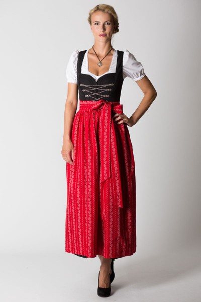 Gastronomy Dirndl Kerstin (without apron), black