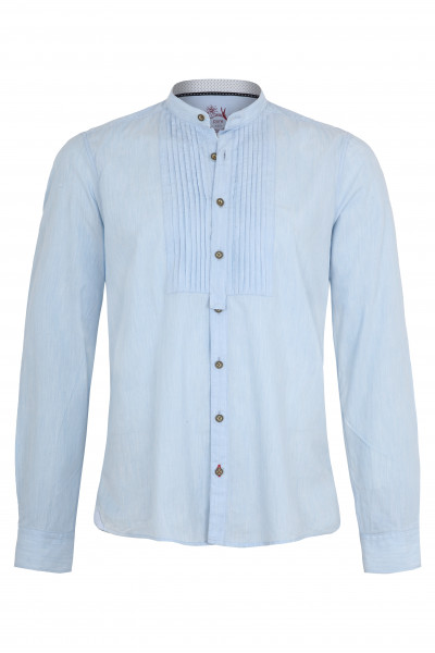 Trachten Shirt Loris, light blue